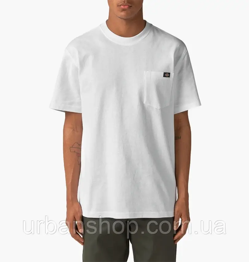 Urbanshop com ua Футболка чоловіча Dickies Porterdale T-Shirt White DK0A4TMOWHX РОЗМІРИ ЗАПИТУЙТЕ
