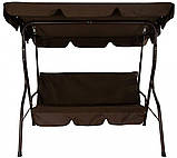 Змінний дах для садової гойдалки, водостійкий навіс з тканини оксфорд, від сонця і дощу, фото 2