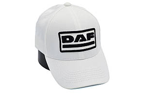 Бавовняна кепка Fang з автомобильним логотипом Daf 56-59 см біла (F 0519-1090), фото 1