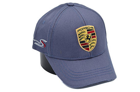 Бавовняна кепка Hook з автомобильним логотипом Porsche 55-58 см темно-сіра (H 0419-1082), фото 1