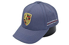 Бавовняна кепка Hook з автомобильним логотипом Porsche 55-58 см темно-сіра (H 0419-1082), фото 3