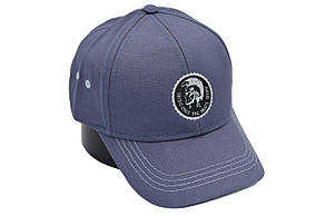 Бавовняна кепка Hook з логотипом Diesel 55-58 см сіра (H 0419-1089), фото 1