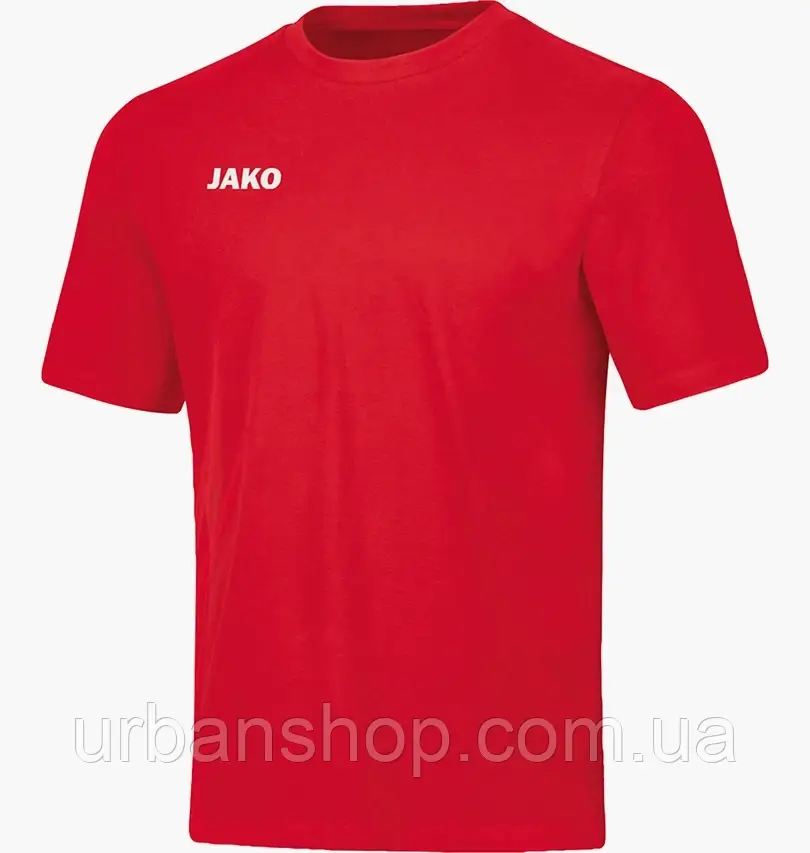 Urbanshop com ua Футболка чоловіча Jako Base T-Shirt Red 6165-01 РОЗМІРИ ЗАПИТУЙТЕ