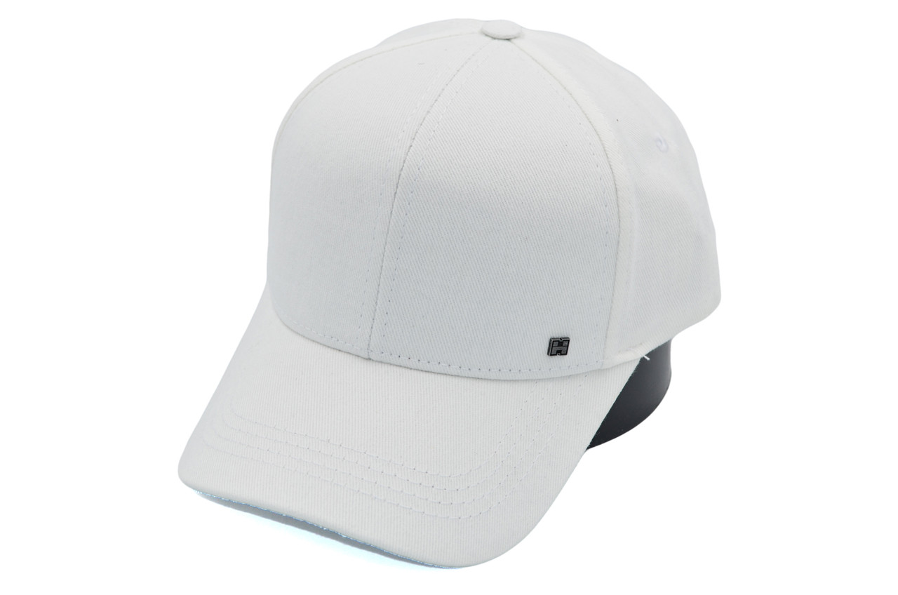 Класична бавовняна бейсболка Hook Seito D9 57-61 см біла (H 0419-1061)