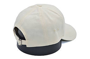 Класична бавовняна бейсболка Hook Seito D8 57-61 см молоко (H 0419-1064), фото 3