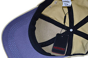 Класична бавовняна бейсболка Hook Seito D8 57-61 см пісок (H 0419-1065), фото 2