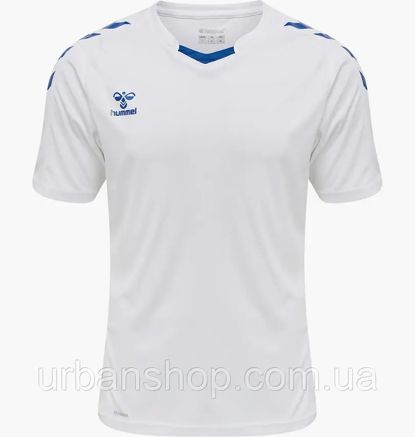 Urbanshop com ua Футболка чоловіча Hummel Core Xk Poly Trikot White 211455-9368 РОЗМІРИ ЗАПИТУЙТЕ