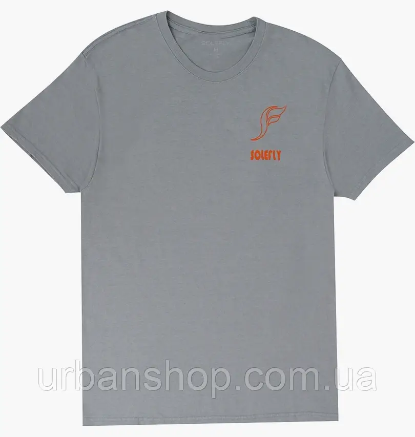 Urbanshop com ua Футболка чоловіча SoleFly Basketball Crest Tee Grey SFCT-G РОЗМІРИ ЗАПИТУЙТЕ