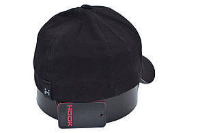 Бавовняна бейсболка фулка Hook Visconti D1 55-61 см чорна (H 0419-1056), фото 3