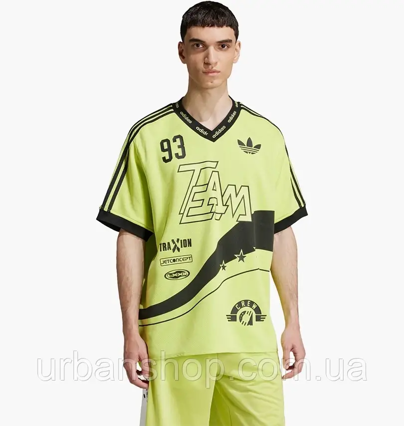 Urbanshop com ua Футболка чоловіча Adidas Adilenium Season 2 Team 93 Jersey Yellow JN0809 РОЗМІРИ ЗАПИТУЙТЕ