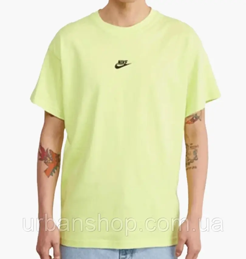 Urbanshop com ua Футболка чоловіча Nike Nsw Club Ss Tee Yellow FJ0560-736 РОЗМІРИ ЗАПИТУЙТЕ