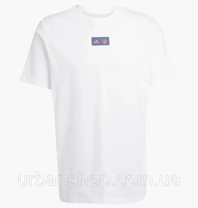 Urbanshop com ua Футболка чоловіча Adidas Fc Bayern 25/26 Seasonal Graphic White JM9446 РОЗМІРИ ЗАПИТУЙТЕ