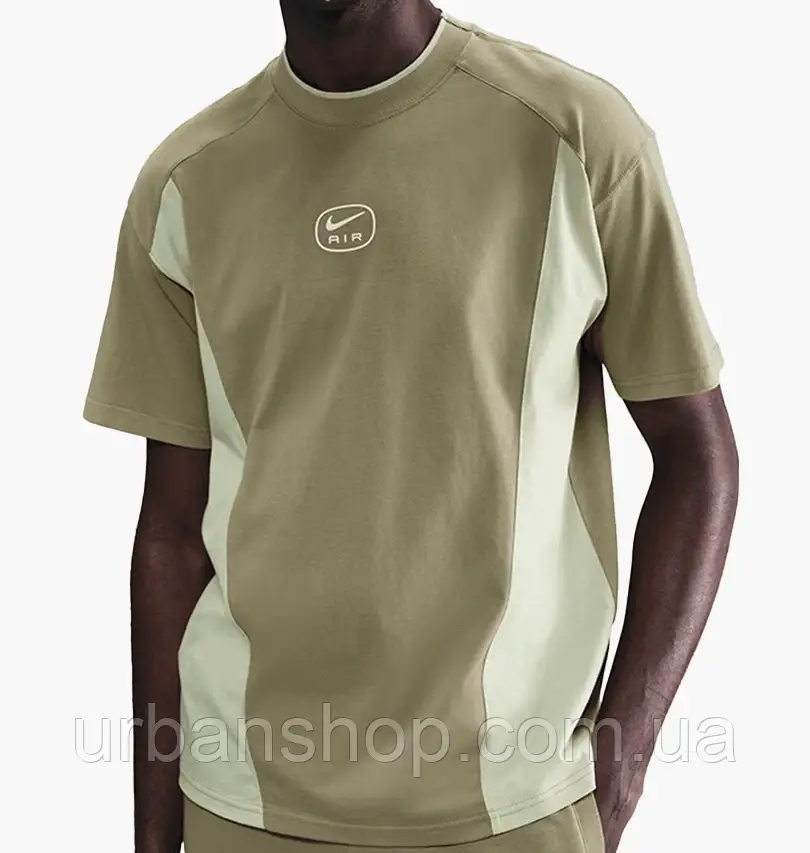 Urbanshop com ua Футболка чоловіча Nike Nsw Sw Air L Fit Top Olive HM0182-276 РОЗМІРИ ЗАПИТУЙТЕ