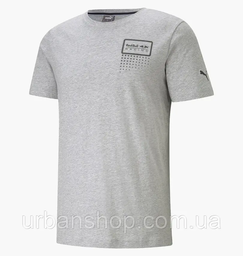 Urbanshop com ua Футболка чоловіча Puma Red Bull Racing Rbr F1 Grey 763127-02 РОЗМІРИ ЗАПИТУЙТЕ