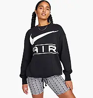 Urbanshop com ua Світшот жіночий Nike Nsw Air Oos Flc Crew Black FN1897-010 РОЗМІРИ ЗАПИТУЙТЕ