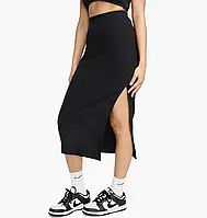 Urbanshop com ua Спідниця жіноча Nike W Nsw Nk Chll Knt Rib Md Skirt Black FQ1636-010 РОЗМІРИ ЗАПИТУЙТЕ