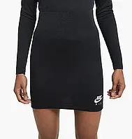 Urbanshop com ua Спідниця жіноча Nike Air Skirt Ribbed Black CZ9343-010 РОЗМІРИ ЗАПИТУЙТЕ