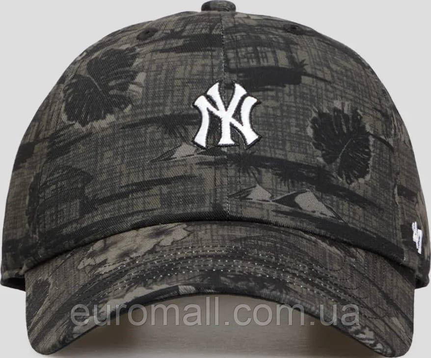 Кепка 47 Brand New York Yankees Fiji Alt сірий, чорний Унісекс One Size, фото 1