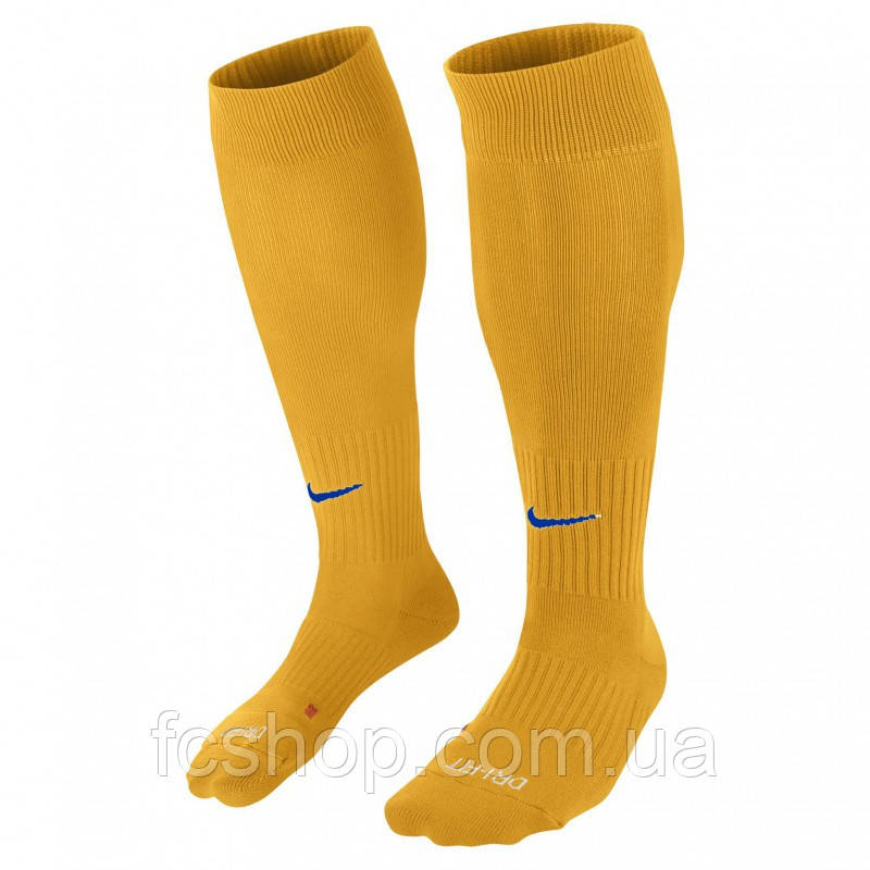 Гетри футбольні (жовті) Nike Classic II Sock 394386-740, Жовтий, Розмір (EU) — 42-46