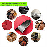 Уцінка Самоклеюча екошкіра в рулоні 1.37х3м х 0.5мм Червоний SW-00002177, фото 4