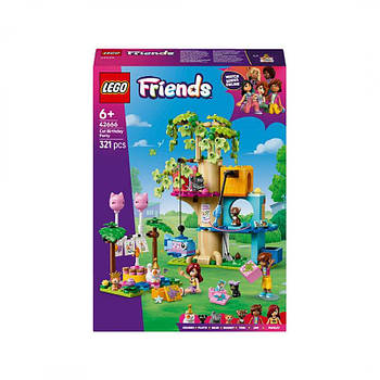 Конструктор "День народження кота та будинок на дереві" 321 деталь 42666 G-Rich