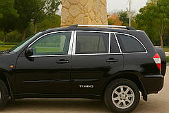 Повне окантування скла 2010-2014 (4 шт, Libao) для Chery Tiggo 1 рр