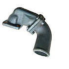 Патрубок 150У.13.017 нижнього бачка водяного радіатора тракторів ХТЗ Т-150,Т-151,Т-156