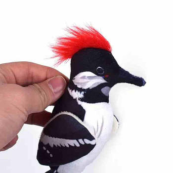 М'яка іграшка Дятел 16см із пищалкою TDYTEL G-Rich