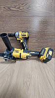 Набір інструментів DeWalt 48V 2-в-1 гайковерт та кутова шліфувальна машина акумуляторна болгарка та гайковерт