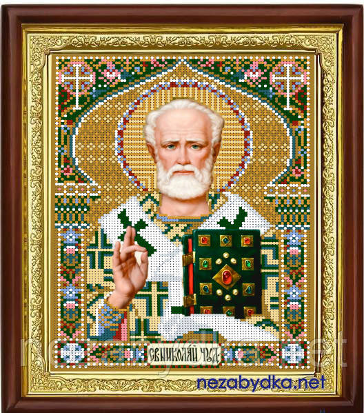 Схема для вишивання бісером Св. Миколай (літній) Н-И491, фото 1