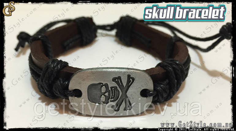 Браслет на руку - "Skull Bracelet" - фото 5 - id-p474780887