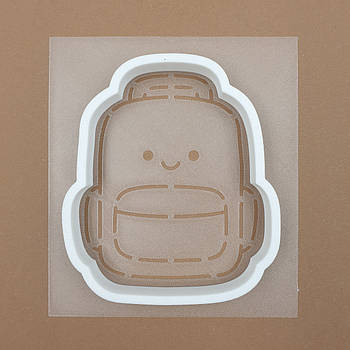 Набір вирубування з трафаретом Шкільний рюкзак 10.7 см