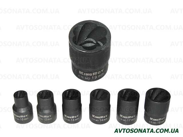Головка для пошкоджених гайок 14 мм 1/2" KingRoy 31949-14