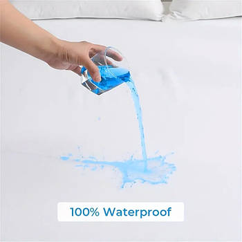 Наматрацник водонепроникний БЕЗКОШТОВНА ДОСТАВКА в комплекті з ліжком