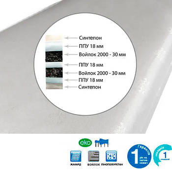 Матрац ортопедичний Сідней 12 БЕЗКОШТОВНА ДОСТАВКА в комплекті з ліжком