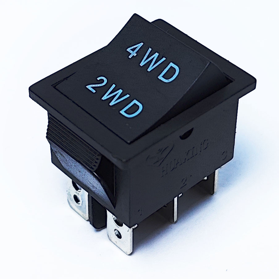 Кнопка дитячого електромобіля 6pin 2 положення 2WD 4WD
