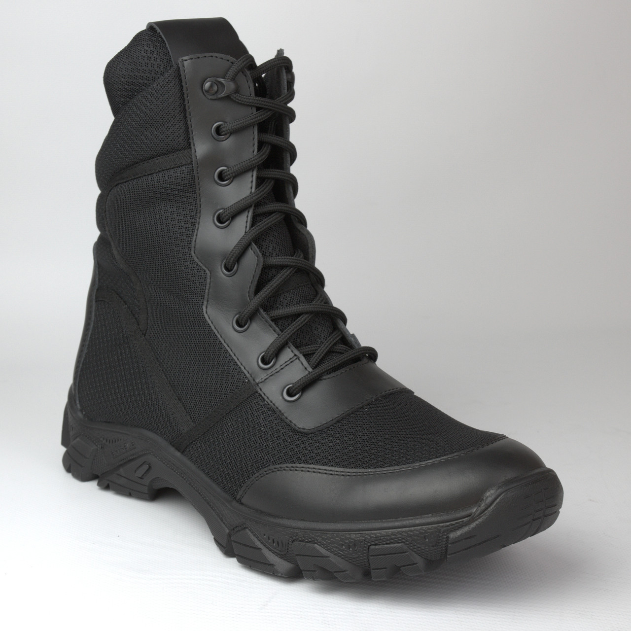 Літні тактичні берці з поліестерової 3D сітки великих розмірів 46 47 48 49 50 51 чорні військові Rosso Avangard Himerua Black Set, фото 1