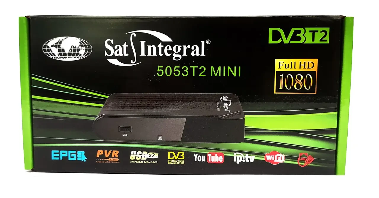 Цифровий ефірний ресивер Sat-Integral 5053 T2 Mini