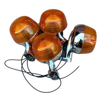 Повороти хром-мопед Дельта 4 шт. (комплект)