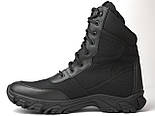 Літні тактичні берці з поліестерової 3D сітки великих розмірів 46 47 48 49 50 51 чорні військові Rosso Avangard Himerua Black Set, фото 3
