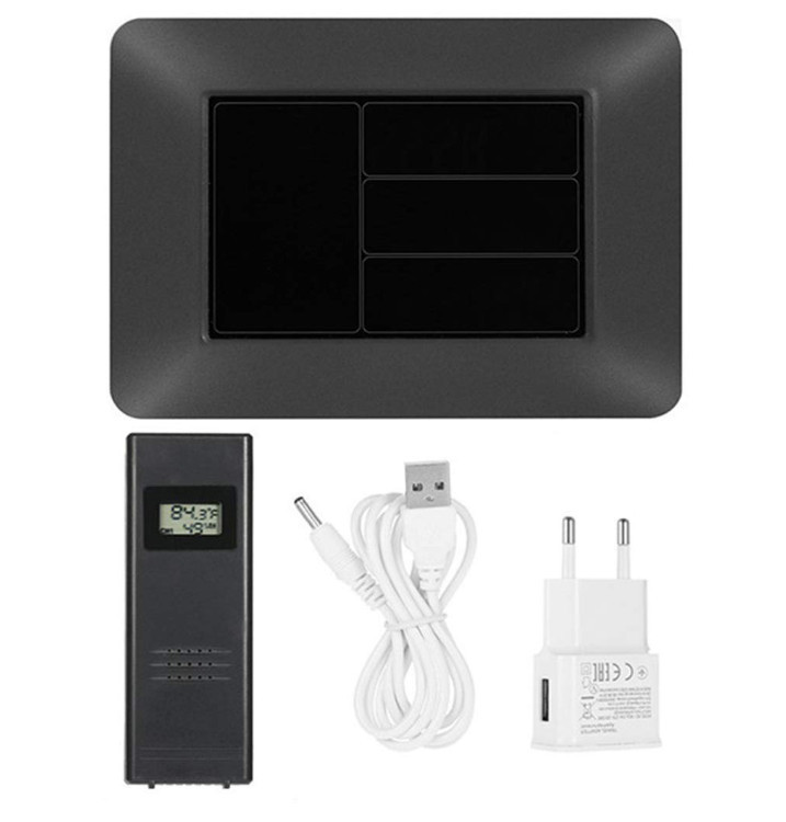 Метеостанція Excelvan TS-A97 бездротова кольорова бездротова