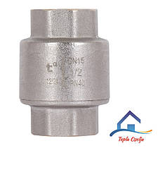 Зворотний клапан Standart 1/2" ВВ із латунним штоком Thermo Alliance