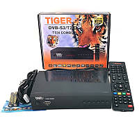 Комбінований DVB T2/S2 ресивер тюнер Tiger New T530 Прошивка з T2MI Megogo sport