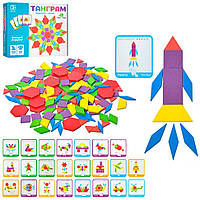 Дитяча дерев'яна іграшка "Танграм" MD 2239