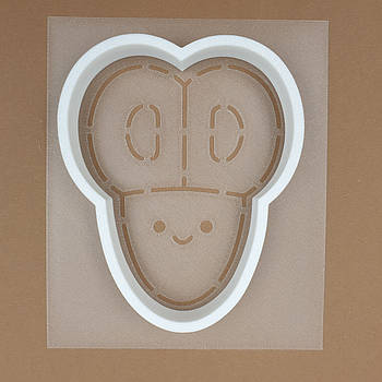 Набір вирубування з трафаретом Ножиці 10.7 см