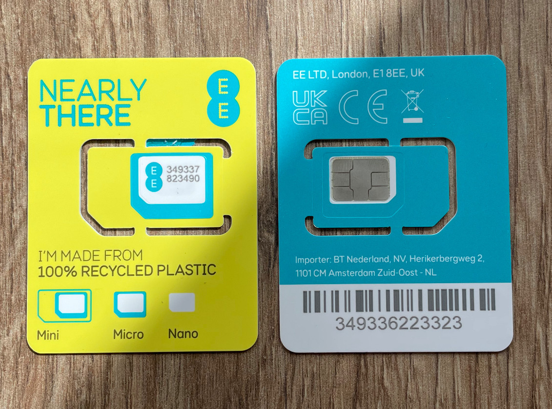 🇬🇧Сім карти Британії, фото 1