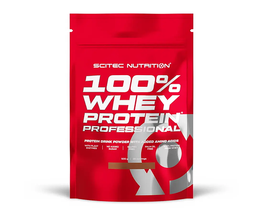 100% Whey Protein Professional Scitec Nutrition 500 g Lemon-Cheesecake, фото 1