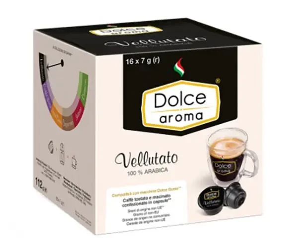Кава в капсулах Dolce Gusto Dolce Aroma Vellutato 16 шт, фото 1