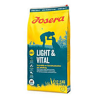 Josera Dog Light & Vital 29/7,5 - Диетический полноценный сухой супер-премиум корм для взрослых собак с лишним весом, 12,5 кг