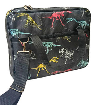 Сумка для художників А4 (35*27*7 см) Limbo тканинна з принтом ПА4-П1/69 Діно скелети